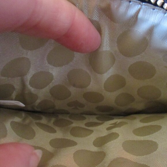 NWT kate spade New York have a point of view Navy Blue Wristlet/Wallet/Cosmetic - Picture 3 of 6